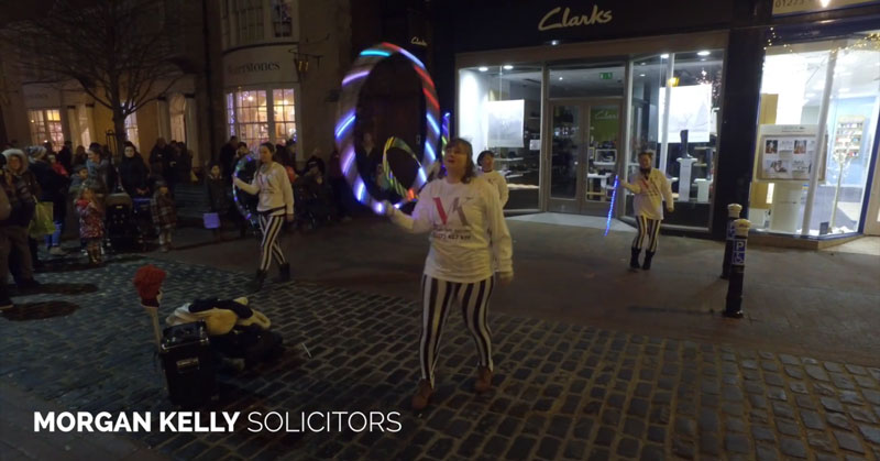 Hula Hoop Flash Mob in Lewes